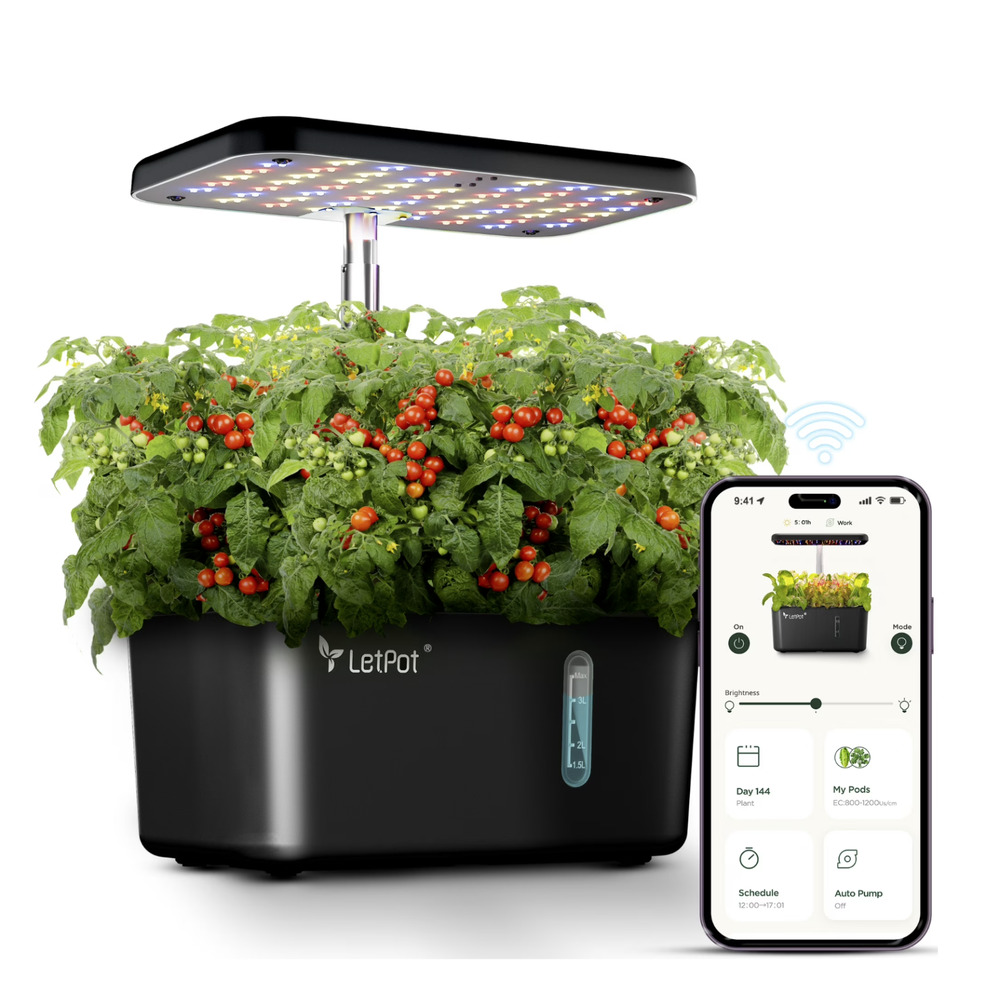 Smart App & Wifi Controlled Hydroponics Mini 5 Pod System Indoor Garden Planter